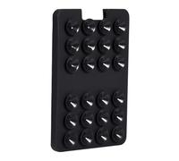 Genérico Suction Cup Card Holder - Silicone Adhesive Cellphone Card Mount | Powerful Adsorption Phone Holding Supplies, Suction Cup Phone Mount Wallet For Wall, Shower, Mirror, and Window