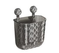 Genérico Suction Cup Kitchen Trash Can - Hanging Ventilation Bin, Durable Compact Container, Easy To Mount | Multi-Functional Garbage For Cabinet Bathroom Under Sink Organizer Waste Holder