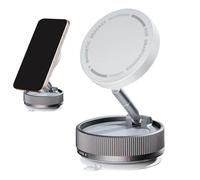 Genérico Suction Cup Phone Mount,Magnetic Adjustable - Suction Cup Phone Holders - for Gym Office Desk Commuting Bedroom Travel