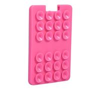 Genérico Suction Cup Phone Mount Wallet - Silicone Adhesive Phone Card Mount Holder - Powerful Adsorption Phone Holding Supplies for Wall, Shower, Mirror, and Window
