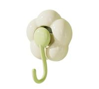 Genérico Suction Cup Shower Hooks - 3.74inch Heavy Duty Hanger For Wall | ABS Cartoon Flower Vacuum Suction Hooks Removable Reusable Holder For Glass Door Window Bathroom Towel Hook