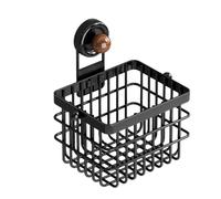 Genérico Suction Cup Sponge Holder - Waterproof No Drill Storage Rack, 1 Piece Onion Ginger Garlic Organizer with Strong Suction Mount for Kitchen Countertop Bathroom Storage Use Set