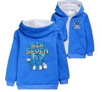 Genérico Sudadera 67 Six Seven Niña Niño, Meme Divertido Italiano Brainrot Sudadera con Capucha, Estilo Hip Hop Streetwear Y2K, Sudadera Gaming para Niños y Adolescentes