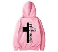 Generico Sudadera con capucha para hombre, ajuste cómodo para el tiempo libre, clásico, de manga larga, para correr, hip hop, deportiva, suéteres trabajados, suave, de gran tamaño, Streetwear Suéter