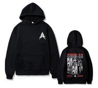 Genérico Sudadera con Capucha y Chaqueta con Estampado 2D para Pareja, Ropa Deportiva Informal, Sudadera con Capucha de Anuel AA para Hombre y Mujer, Sudadera con Capucha de Anime (1 L)