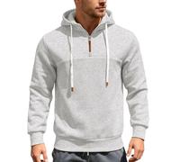 Genérico Sudadera Deportiva Hombre - Sudadera con Capucha de Invierno de Peso Pesado para Sudadera acogedora con Forro Polar y Cremallera con Ajuste Informal para Uso Diario Durante la Maternidad? No