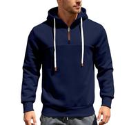 Genérico Sudadera Deportiva Hombre - Sudadera con Capucha de Invierno de Peso Pesado para Sudadera acogedora con Forro Polar y Cremallera con Ajuste Informal para Uso Diario Durante la Maternidad? No