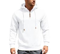 Genérico Sudadera Deportiva Hombre - Sudadera con Capucha de Invierno de Peso Pesado para Sudadera acogedora con Forro Polar y Cremallera con Ajuste Informal para Uso Diario Durante la Maternidad? No