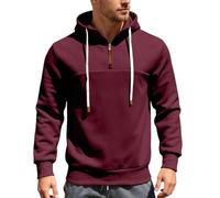 Genérico Sudadera Deportiva Hombre - Sudadera con Capucha de Invierno de Peso Pesado para Sudadera acogedora con Forro Polar y Cremallera con Ajuste Informal para Uso Diario Durante la Maternidad? No