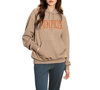 Genérico Sudadera Essentials Mujer Oversize Sweatshirts Y2K Casuales Deportiva Sweater Polar Elegante Ropa Deportiva Color Sólido Sweatshirt Cuello Redondo