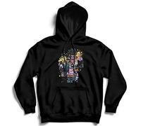 Generico Sudadera JoJo Joseph Joestar Starplatinum - Hoodie Jotaro Kujo Dio Brando Bizzarre Aventure Negro XL