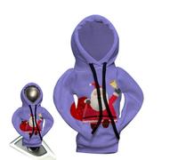 Genérico Sudadera para Palanca de Cambios - Protección Y Decoración De Suéter Y Camisa - Cubierta Elegante Para Pomo De Cambio - Para SUV Monovolúmenes Sedanes Halloween Vacaciones Familia Amigos Y