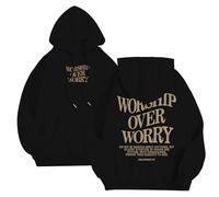 Genérico Sudadera Personalizada Hombre - Sweat à Capuche décontracté pour Homme Coupe Ample Style Streetwear Confortable imprimé pour l'automne et l'hiver idéal au quotidien