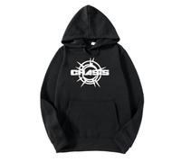 Genérico Sudadera Premium Chasis Discoteca Ruta Bakalao Musica Makina 300grs Unisex (FR/ES, Letras, M, Regular, Regular, Negro)