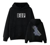 Genérico Sudaderas con Capucha De Moda We GO UP Sudaderas con Capucha Gráficas Álbum Merch For Fanáticos Hombres Mujeres(BLACK3,2XL)