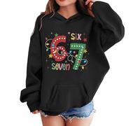 Genérico Sudaderas con Capucha para Niños Six Seven Neon Donut Basketball Estampado 67 Sudadera Niño Capucha Niñas Chándal Niña Colorido Sudadera Adolescentes Primavera Otoño Ropa Chicas XIYU12223898