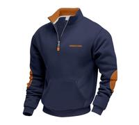 Genérico Sudaderas Hombres con Capucha Y Cremallera, Fleece Golf Joven Anorak Borrego Activewear Tallas Chaquetón Hombre, Presentes Jersey Negro, Deportes Basicas Sudadera Hombre Cremallera, L