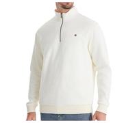 Genérico Sudaderas Hombres Cremallera, Sudadera Otoño Hombre Manga Larga Y Cremallera De Un Cuarto Hombre Sweatshirt Deportivo Sudadera Sin Capucha Color Sólido Deportiva Ocio Al Aire Libre