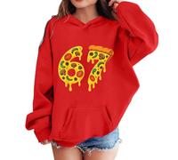 Genérico Sudaderas Niño Chic Sudadera para Niños con Estampado del Número 67 con Capucha De Manga Larga, Interior, Detalles Finos, Talla 3-12 Años