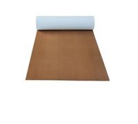 Genérico Suelo del yate de la Hoja Cubierta Negro Estera Barco 2400x450x6m m(Brown Black)