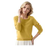 Genérico Suéteres Mujer Talla Grande- Suéter Mujer Basico- Simple Elegante Moda Cuello Bajo Otoño Pullover Camisa De Fondo Suave Caliente Estilo Perezoso para Otoño Invierno Elástico Hogar Jerséis