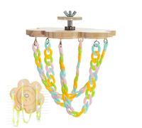 Genérico Sugar Glider Climbing Toy - Wooden Hanging Sugar Glider Cage Accessory | Wood Climbing Tool Hamster Hammock Toy for Small Bird Animals Enthusiast Indoor Outdoor Home Supplies