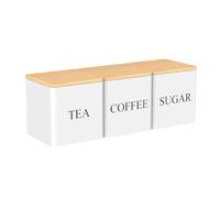 Genérico Sugar Jar Set - Liquid & Dry Containers for RVs | 17oz Capacity involving Silicone Seals & Style for Drinkers, Office Coffee Bars, Renters and Daily Cooking Ingredient Freshness