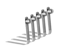 Genérico Sujeciones para Postes | 5 Piezas de Pasador de Bloqueo en V,Clips de Resorte para Bastones de Esquí | para Acampar, Toldos Exteriores, Embarcaciones, Tubos y Toldos