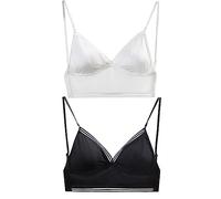 Genérico Sujetador De Lactancia Sin Top Bandeau Largo Mujer Ropa Interior Francesa sin Anillo de para Mujer, Sujetador Sexy con Espalda Abierta Grande y en Forma Sujetador Super Sin (Camouflage, L)