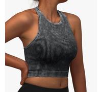 Genérico Sujetador Deportivo Mujer Impacto Alto - Sujetador Deportivo sin con Borde Lavado Nuevo para Mujer Ropa Interior de Verticales en Espalda sostén Running Secado rápido Femenino