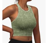 Genérico Sujetador Deportivo Mujer Impacto Alto - Sujetador Deportivo sin con Borde Lavado Nuevo para Mujer Ropa Interior de Verticales en Espalda sostén Running Secado rápido Femenino