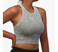 Genérico Sujetador Deportivo Mujer Impacto Alto - Sujetador Deportivo sin con Borde Lavado Nuevo para Mujer Ropa Interior de Verticales en Espalda sostén Running Secado rápido Femenino