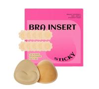 Genérico Sujetador Push Up Adhesivo | Sujetador Autoadhesivo Reutilizable Push Up - Pads de Pecho Cubre Cinta Adhesiva para Vestido Boda Deportes Bikini