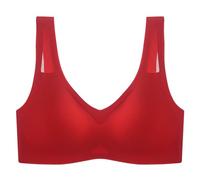 Genérico Sujetador Push Up para Mujer,Push Cuello V Bralette Suaves Cómodo Transpirable Básicos Bandolera Ajustable Sostenes de Mujer Sexy Moda Lencería Gimnasio Fitness y Yoga