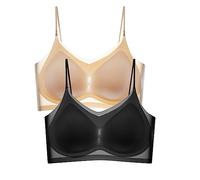Genérico Sujetador Push Up Sin Aros para Mujer El Material Suave Es Transpirable Y Proporciona Una Bralette Seamless Bra para Damas Y Madres