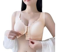 Genérico Sujetador Sin Aros Sujetadores Sujetador Deportivo Mujer para el día a día De Lactancia Ajustable Sin Aros con Apertura Manual Ideal para Maternidad Y Amamantar