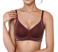 Genérico Sujetador Sin Aros Sujetadores Sujetador Deportivo Mujer Ropa de Entretiempo De Lactancia Ajustable Sin Aros con Apertura Manual Ideal para Maternidad Y Amamantar