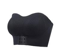Genérico Sujetador Sin Tirantes Ni Espalda,Sujetadores Mujer Sin Aros Cómodo Sexy Sin Costuras Hebilla Delantera Bralette Color Puro Antideslizante Sin Tirantes Push Up Invisible para Tiempo Libre