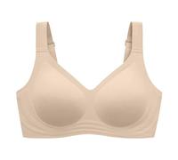 Genérico Sujetadores Básicos Mujer Sujetador Deportivo Mujer Sujetador Casual Cierre Frontal Y Lateral Borde Encaje Sin Varillas Deportivo Sin Costuras Reafirmante Ajustable Yoga Sueño