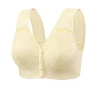 Genérico Sujetadores de Soporte para Mujer,Suaves Elástico SostéN Sujetador Reductor sin Aros Básicos Bandolera Ajustable Sostén Transpirable Sexy Moda Lencería Yoga Entrenamiento