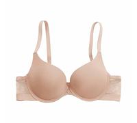 Genérico Sujetadores Deporte Mujer, Sujetador Mujer Sin Aros con Relleno, Sujetador Camiseta Casual Encaje Ajustable Respirable Sin Varilla con Rejilla Intimo Elegante