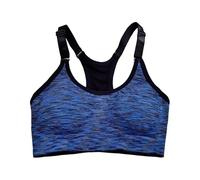 Genérico Sujetadores Deportivos Mujer - Sujetador Femenino Frontal con Hebilla Borde de Encaje sin Ideal para Yoga Descanso y Tallas Grandes