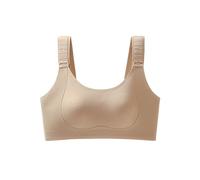 Genérico Sujetadores Sin Aros Reductores, Sujetadores Deportivos Mujer Comodos, Costuras con Realce Y Soporte con Cobertura Lateral Un Busto Completo CóModo Y FáCil Usar Bra Sujetador Push Up Bra