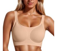 Genérico Sujetadores Sin Aros Sports, Sujetadores Deportivos Mujer Comodos, CóModo Ni Tirantes con Cobertura Total Ideal Uso Diario Y Copas Grandes Sujetador Bralette Mujer Sports Bra Women