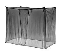 Generico Summer Bed Net Portable, Easy Installation Corner, Mounting Netting Universal Sturdy Device Smooth Aid, Modern Camping Style, Accessory for Bedroom Travel Home Dorm Backpacking Adults Couple