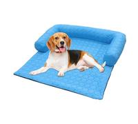 Genérico Summer Dog Cooling Pad - 29.13x29.13 in Cat Cooling Mat Ice Dog Bed | U Shape Pillow Non-Slip Washable Cat Bed Pet Supplies for Small Medium Breed Puppy Kitten Crate Kennel Indoor