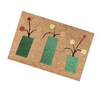 Genérico Summer Door Mat - Floral Print Decorative Entry Rug, Non Slip Rubber Backing Floor Cover, Weather Resistant Welcome Doormat, Bright Pattern Design For Indoor Outdoor Home Entrance Porch