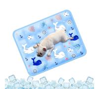 Genérico Summer Pet Cooling Mat, Pet Sleeping Bed, 11,81 x 15,75 pulgadas Heat Relief Pad, with Self-Chilling Fabric, Lightweight Breathable Cushion, Washable Heat Dissipating Liner for Home Living