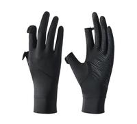 Genérico Sun Protection Gloves For Women - Nylon UPF 50+ Fingerless Thin Anti-Slip | Touchscreen Driving UV Gloves For Travel Golf Fishing Running Kayaking Hiking Summer Outdoor