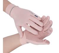 Genérico Sun Protection Gloves for Women - Summer UV Blocking Gloves with Two Finger Touchscreen | Breathable Lightweight Sun Ģloves for Golf, Fitness, Mountain Bike, Road Cycling